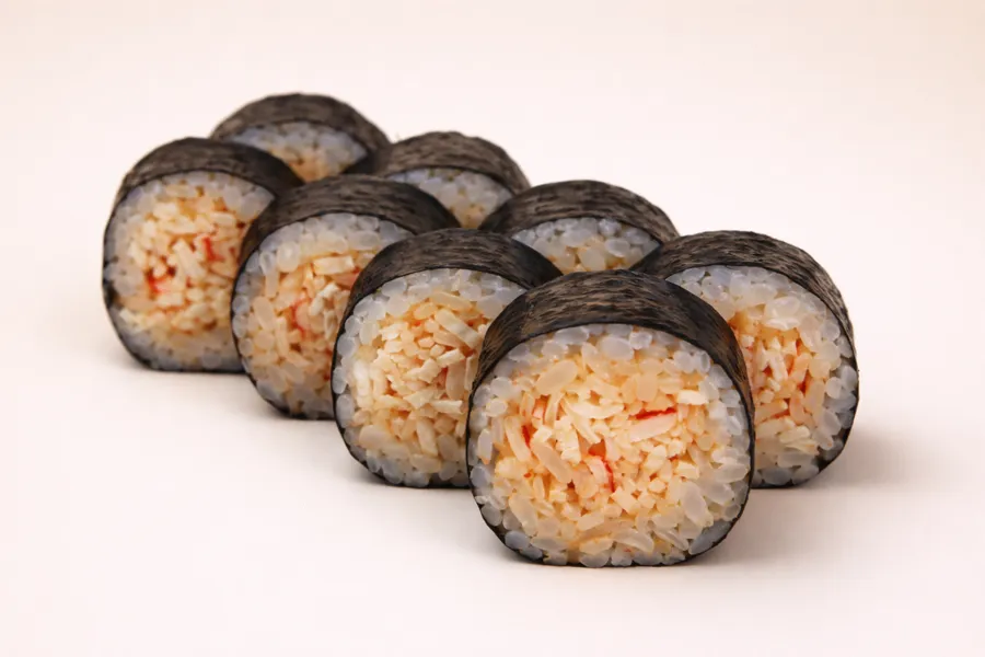 Ролл с крабом