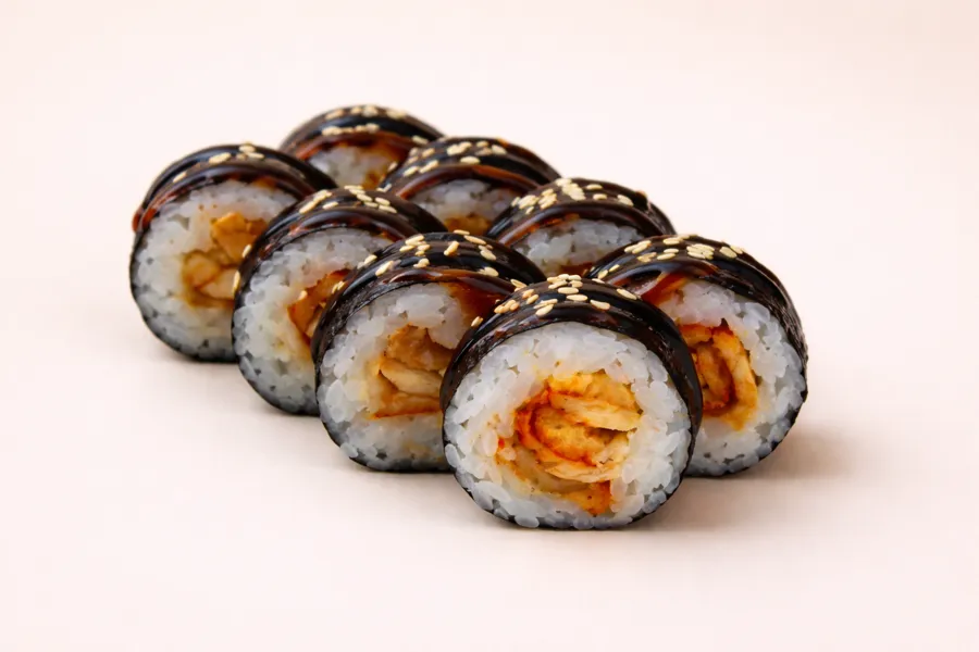 Ролл с угрем