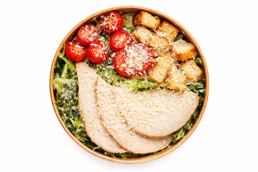 Цезарь с курицей